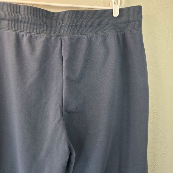 L.L. Bean Ultrasoft Sweatpants Plus Size 2X Blue Wide Leg Pull On Relaxed Fit - Picture 12 of 13
